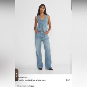 Aritzia Jeans Like new- worn once!!